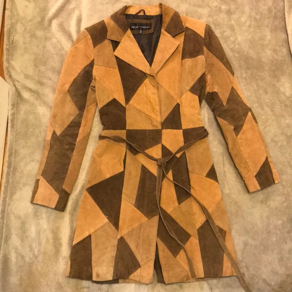 RENEE RAQUEL Jackets & Blazers - Genuine Suede Trench